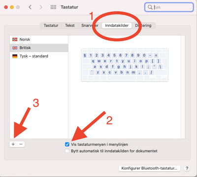 Hvordan velge tastatur for andre språk